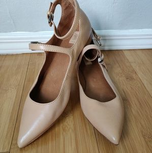 Frye Sienna Cross Ballet Flat